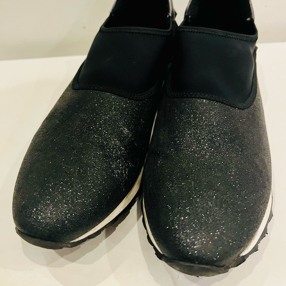 Cult sneakers with faceted detail on heel and glittered detail - Picture 5 of 9